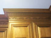 Hand Carving with Egg & Dart with Rope Crown Moulding 