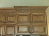 Tuscan Kitchen Carving and Crown