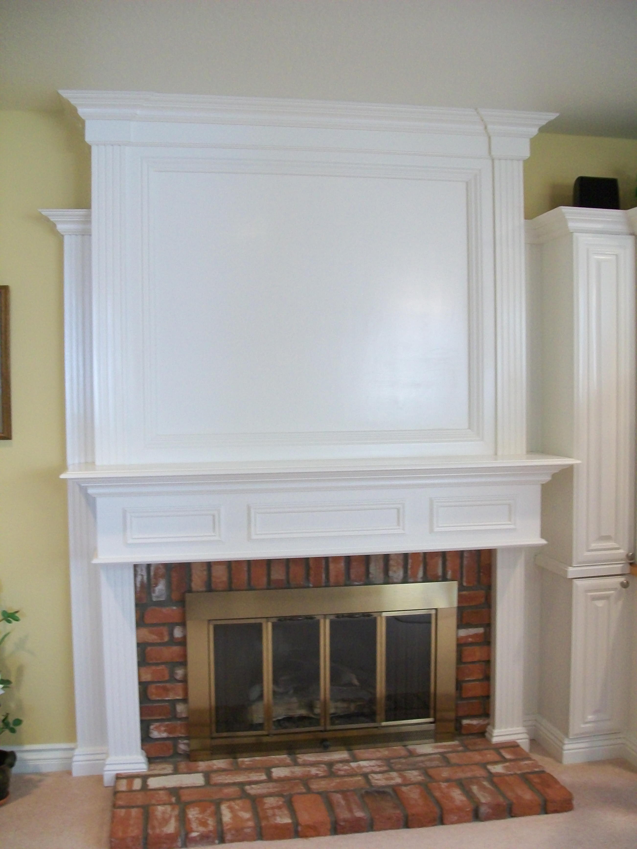 Gabourie Mantel and Wainscotting