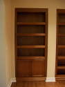Dr Lee Built-in Bookcase with Door