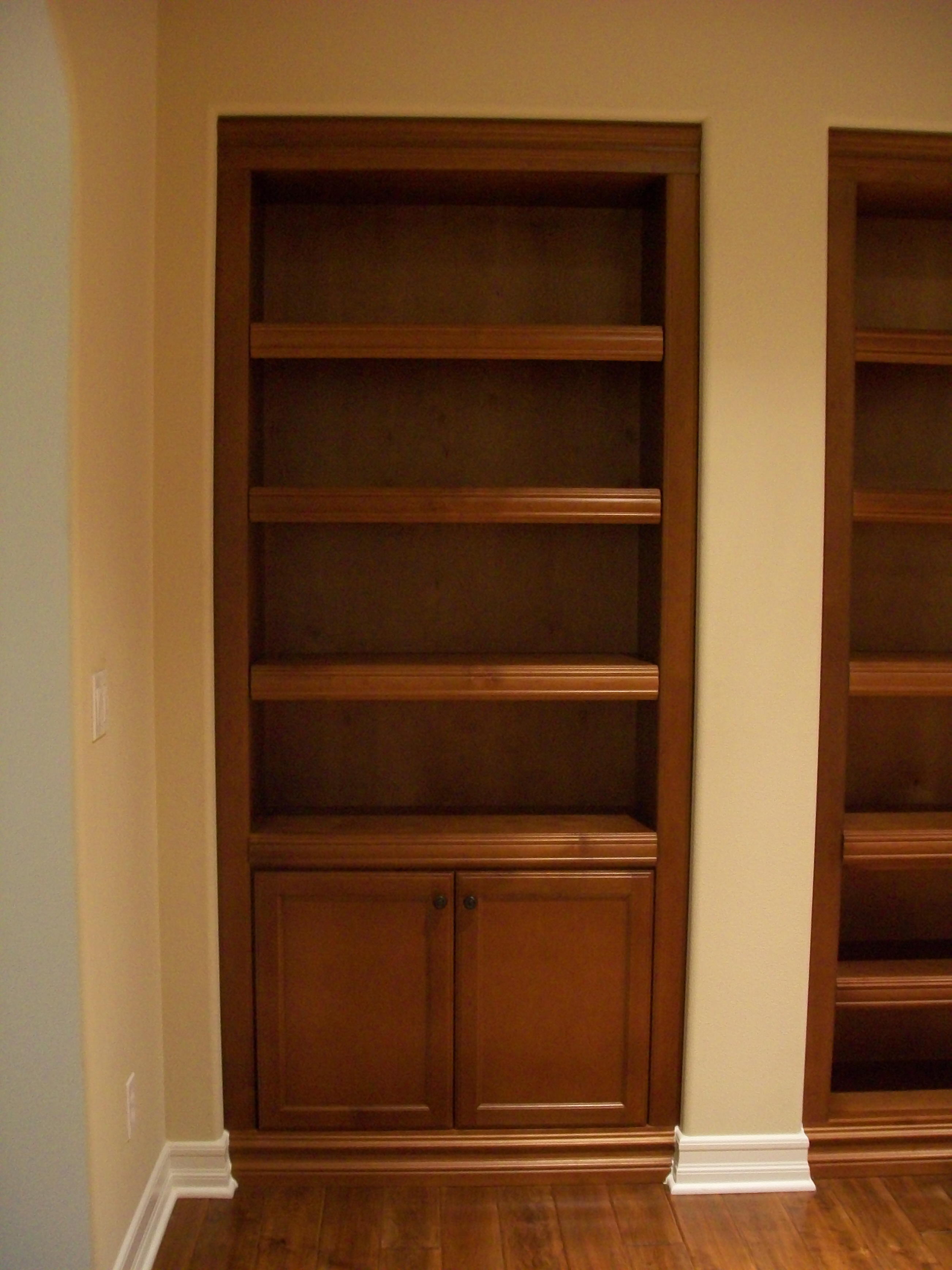 Dr Lee Built-in Bookcase with Door