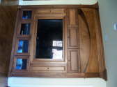 Dr. Lee Media Niche with Arched Interior