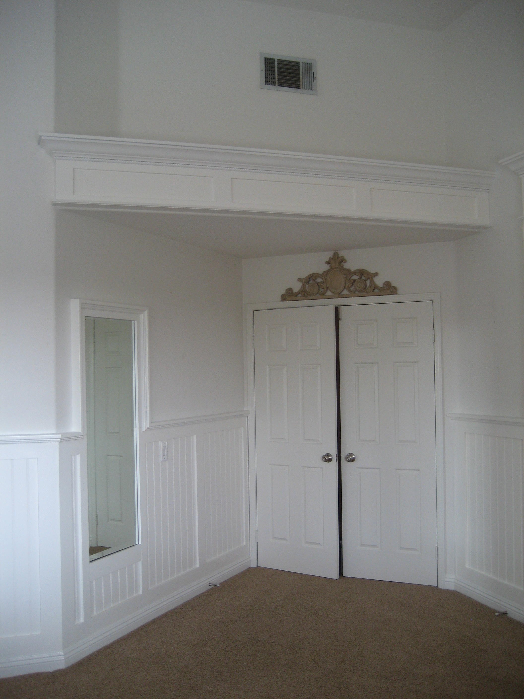 Framed Mirror Wainscot
