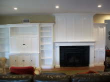 White Mantel Wall - Fullerton