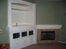 Brewer | Angled Mantel Niche