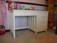 Wong Desk White Tiffany