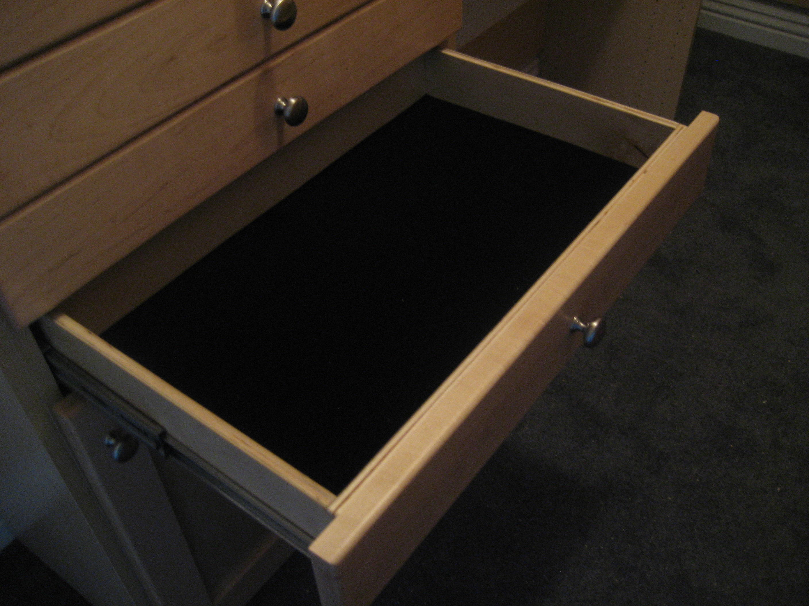 Velvet Lined Drawer