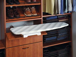 Slide and Foldout Ironing Board